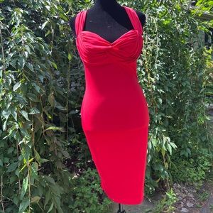 Sexy Venus Date Night Dress Red Xs